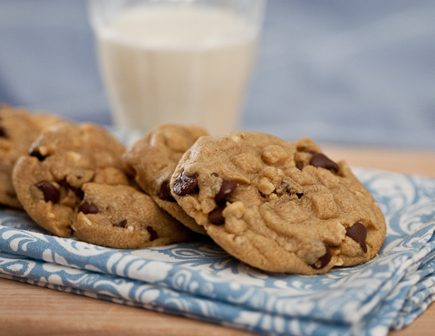 Peanut Butter Chocolate Chip Cookies