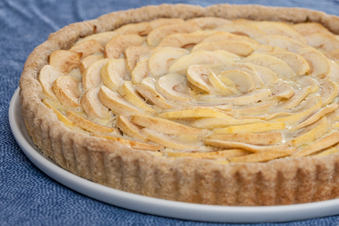 Blue Cheese Apple Tart