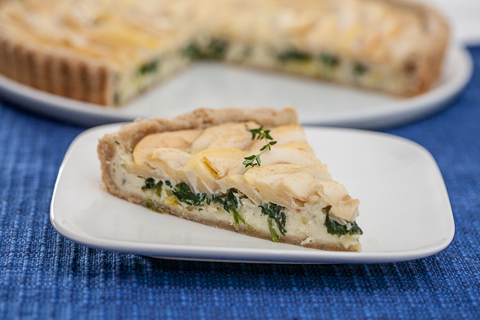 Blue Cheese Apple Tart