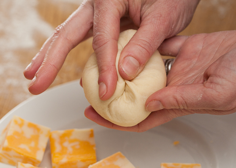 Cheese-Stuffed Dinner Rolls