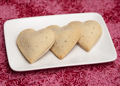 Heart Shaped Toaster Pastries