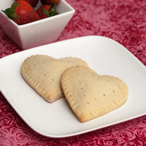 Heart Shaped Toaster Pastries