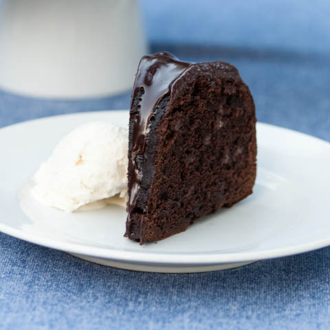 Kahlua Chocolate Bundt Cake