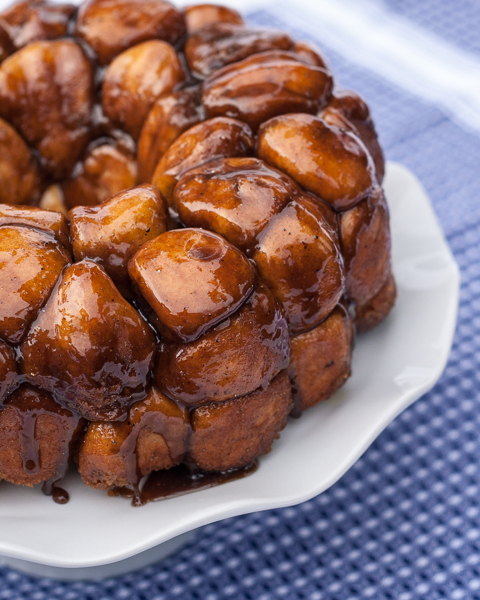 Warm, tender pull-apart bread oozing with caramelized cardamom-clove brown sugar makes Cardamom-Clove Monkey Bread pure comfort food.