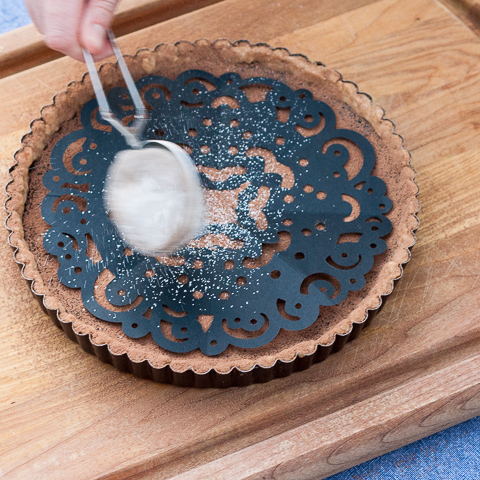 Mocha Tart with Shortbread Crust | Flour Arrangements