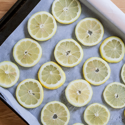 Frozen Lemon Slices