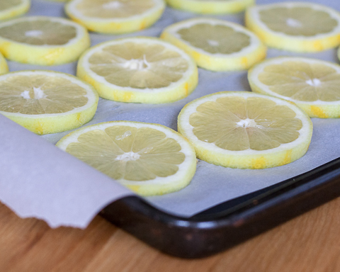 Frozen Lemon Slices