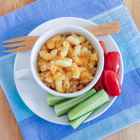 Macaroni and Cheese with Caramelized Onions and Ham | Flour Arrangements