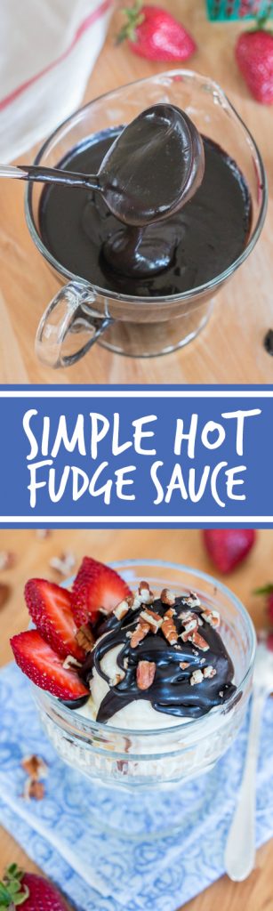 Simple Hot Fudge Sauce